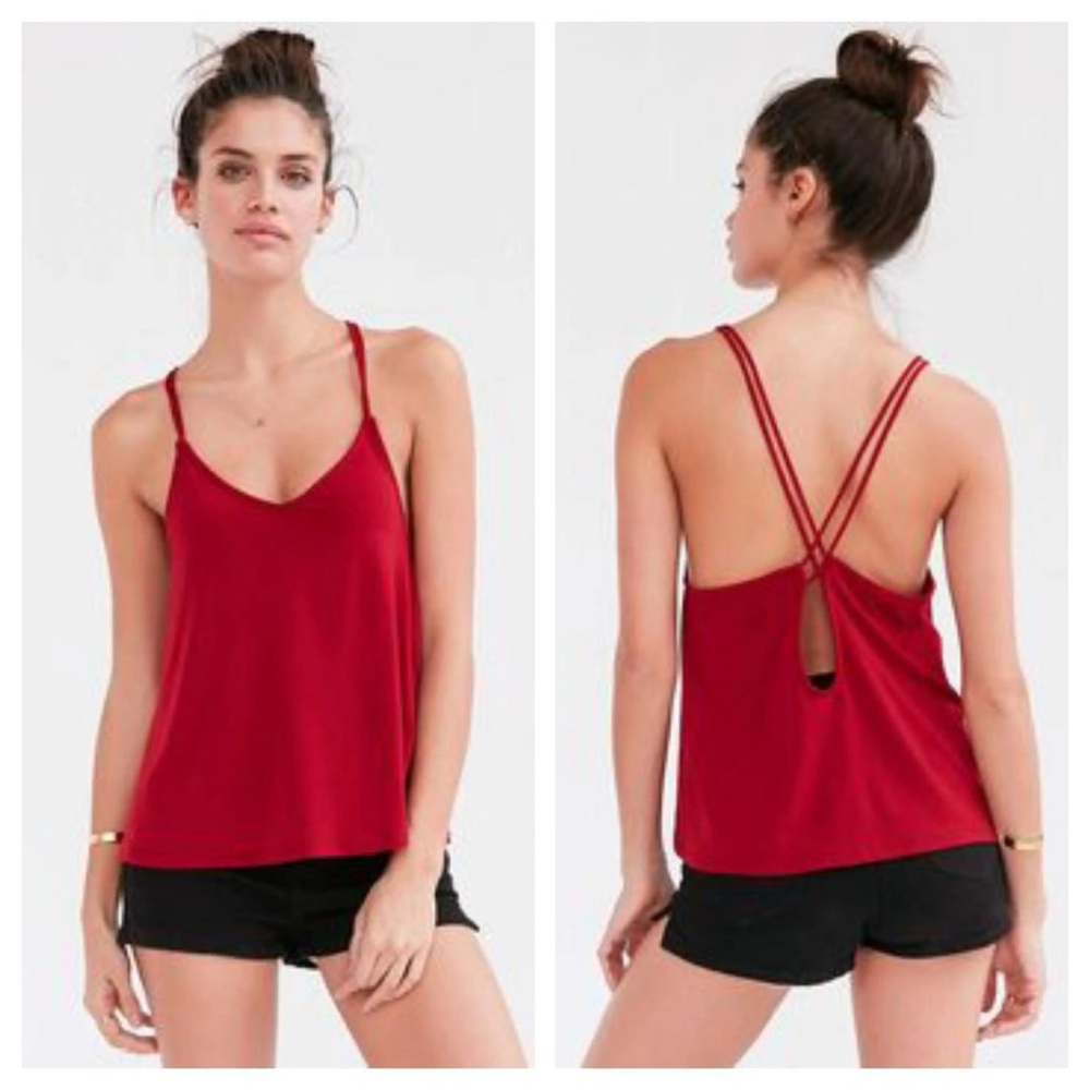 Silence + Noise Tank top, Size: XS, Color: Red, Condition: Excellent